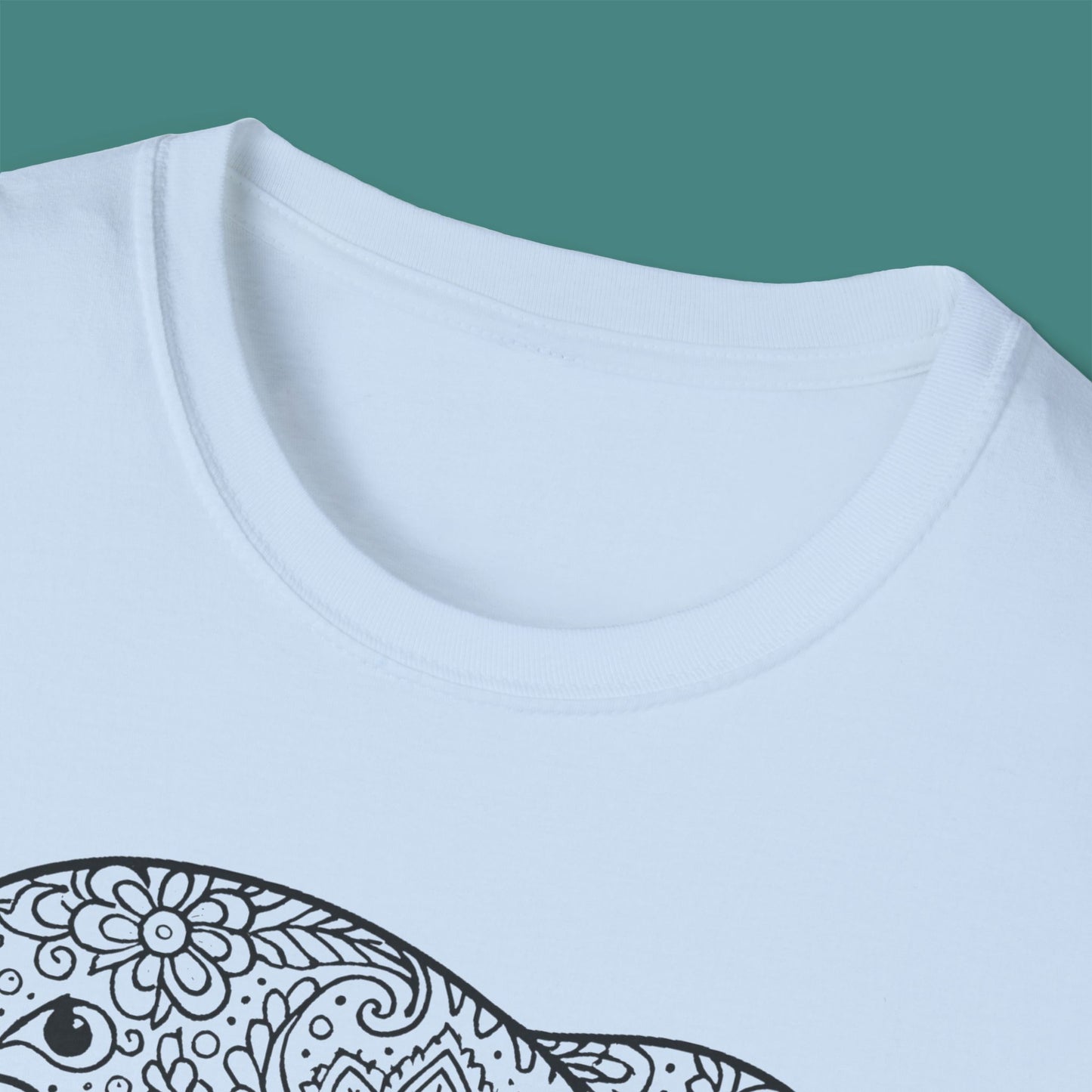 Intricate Mandala Dolphin Unisex T-Shirt