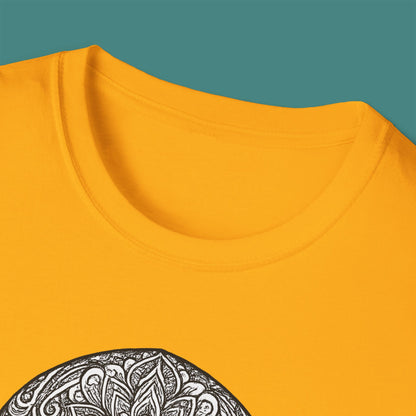 Intricate Mandala Jellyfish Unisex T-Shirt