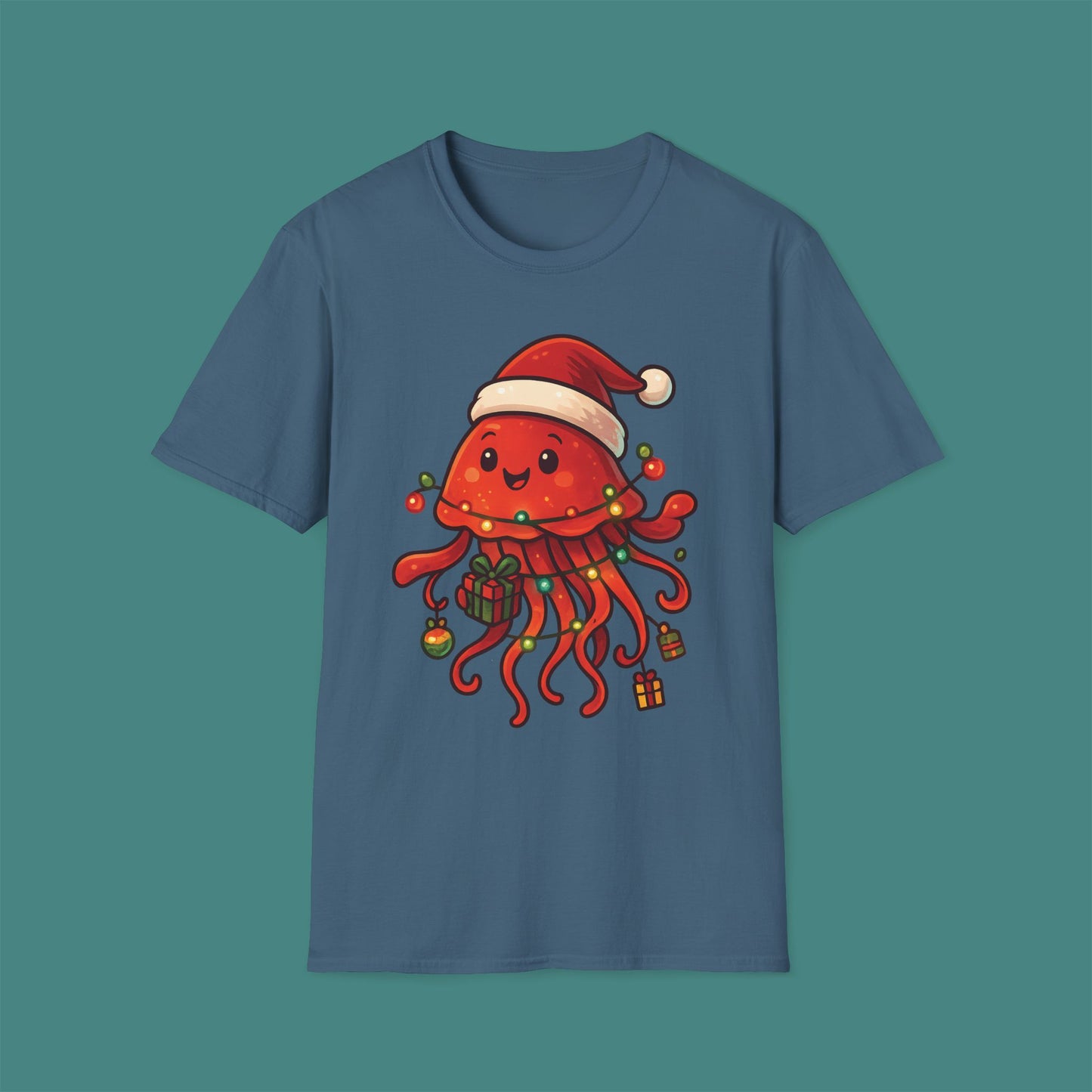 Christmas Jellyfish Unisex T-Shirt