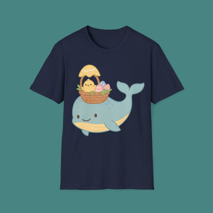 Easter Whale Unisex T-Shirt