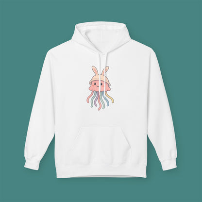 Easter Jellyfish Fleece Unisex Hoodie