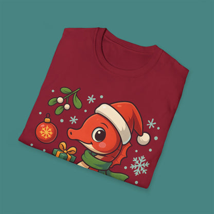 Christmas Seahorse Unisex T-Shirt