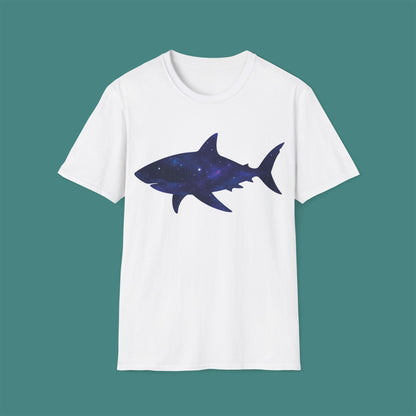 Cosmic Galaxy Shark Unisex T-Shirt