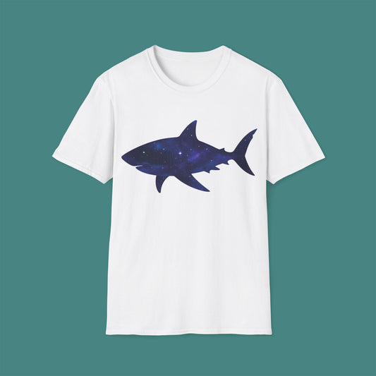 Cosmic Galaxy Shark Unisex T-Shirt