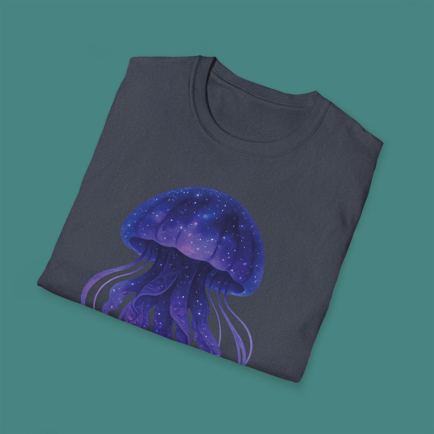 Cosmic Galaxy Jellyfish Unisex T-Shirt
