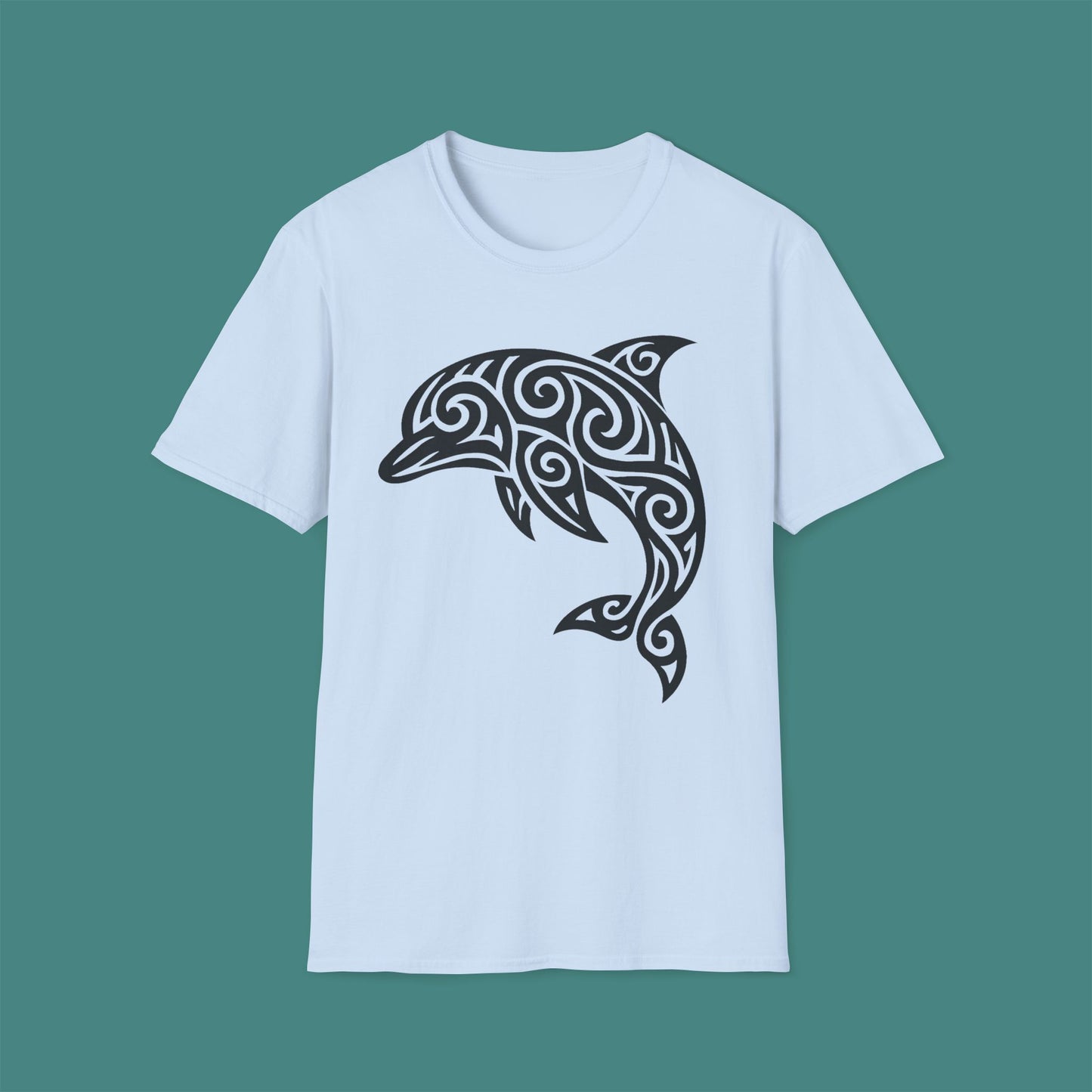 Tribal Tattoo Dolphin Unisex T-Shirt