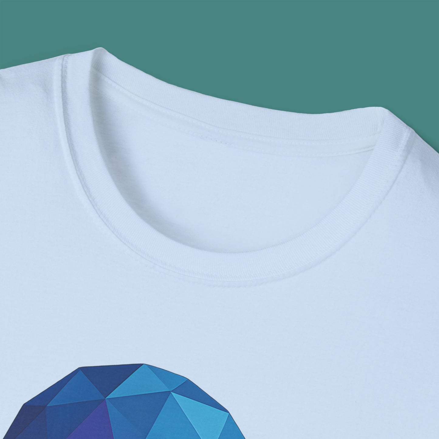 Geometric Polygon Jellyfish Unisex T-Shirt