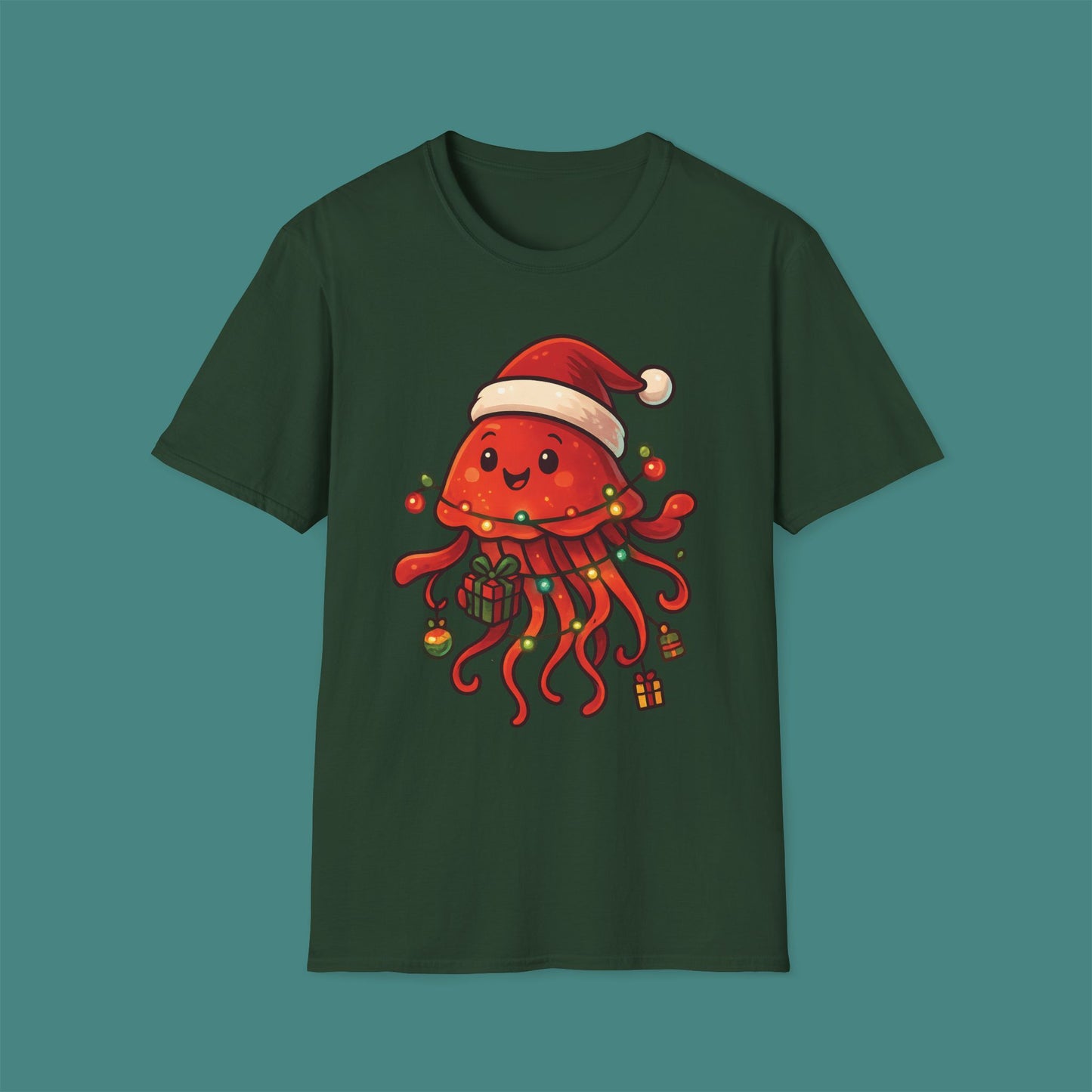 Christmas Jellyfish Unisex T-Shirt