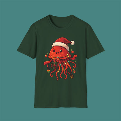 Christmas Jellyfish Unisex T-Shirt