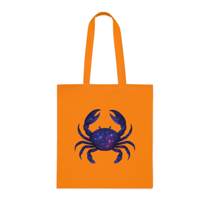 Cosmic Galaxy Crab Tote Bag