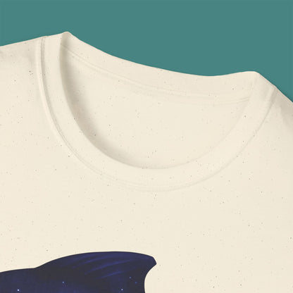 Cosmic Galaxy Fish Unisex T-Shirt