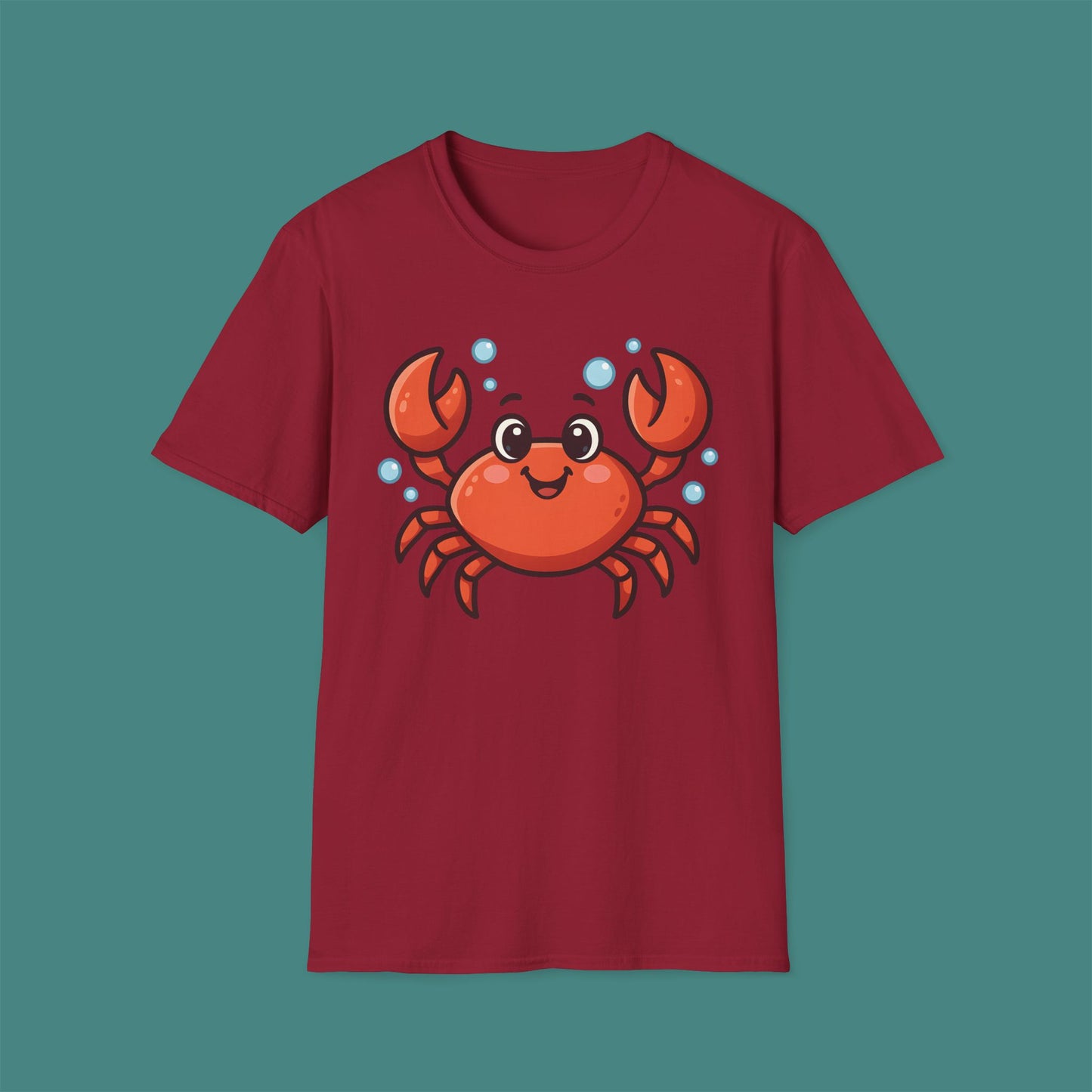 Cartoon Cute Crab Unisex T-Shirt