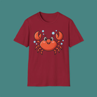 Cartoon Cute Crab Unisex T-Shirt