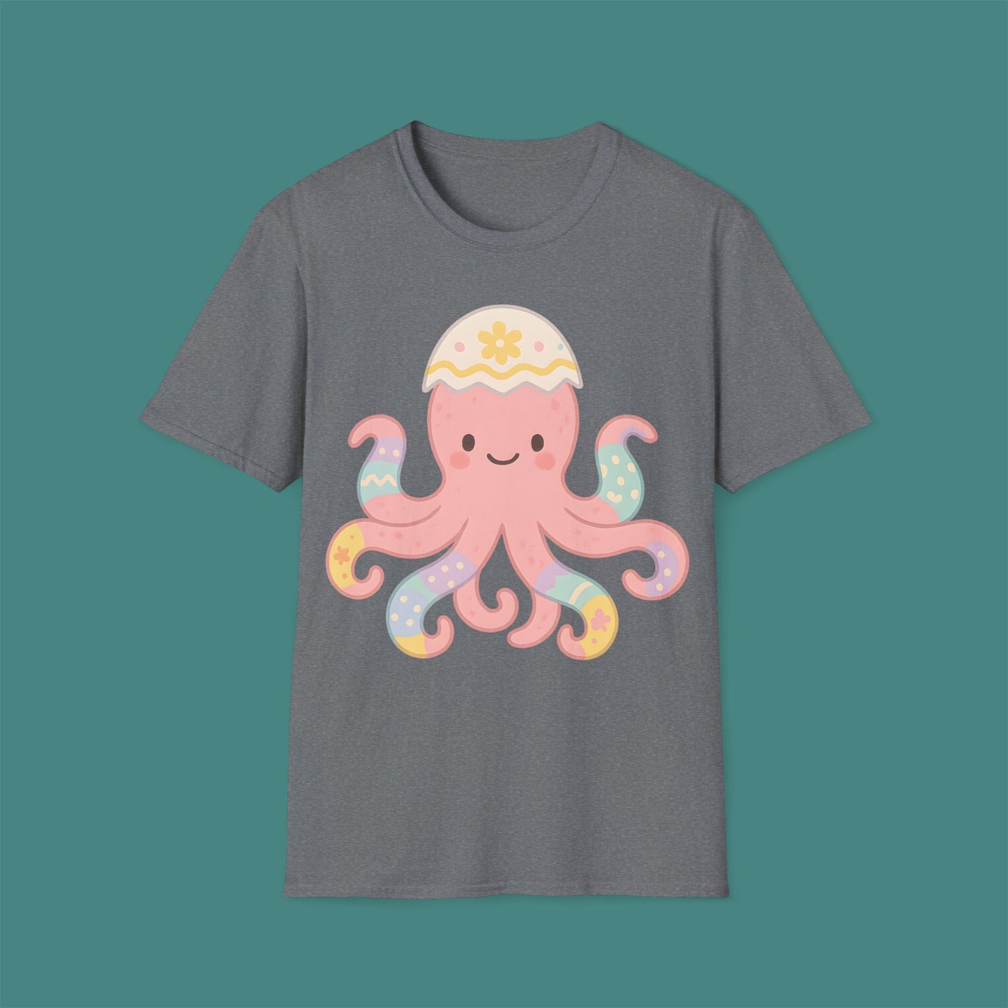 Easter Octopus Unisex T-Shirt