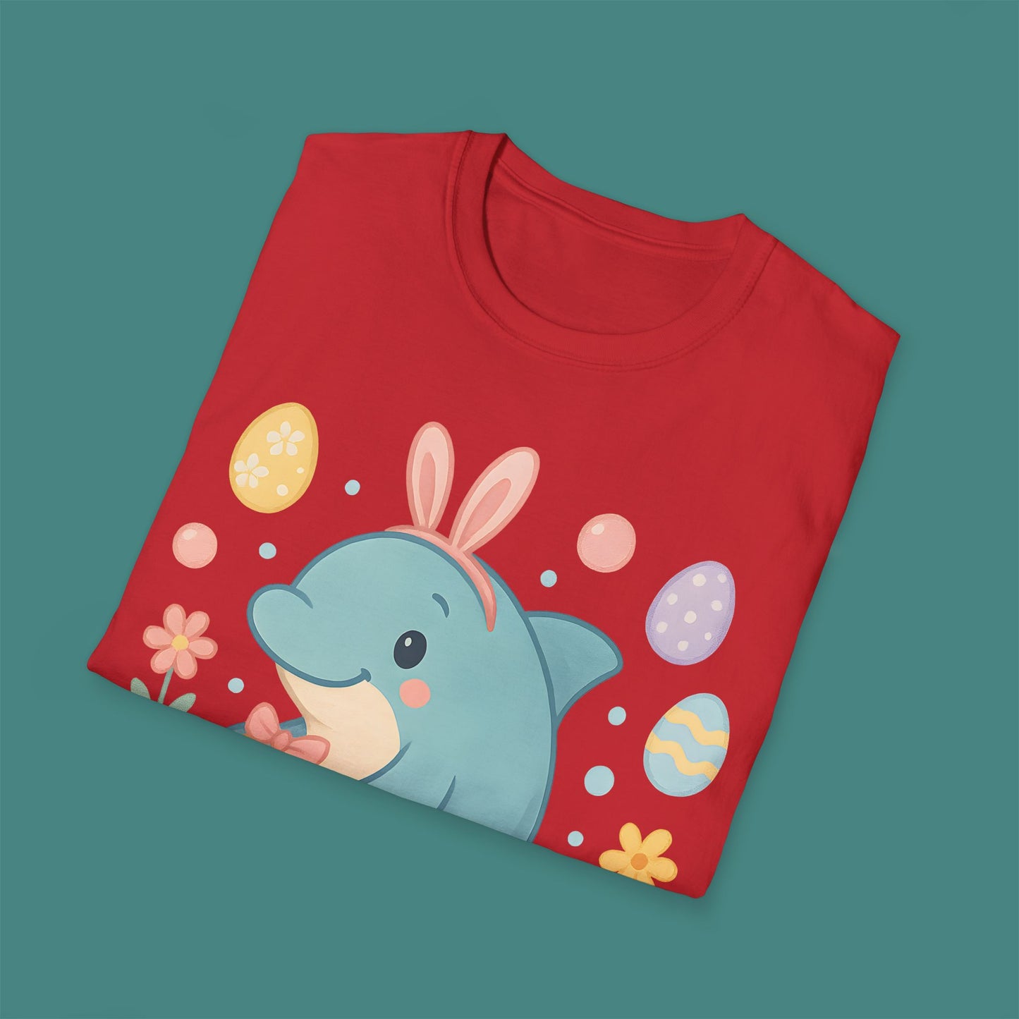 Easter Dolphin Unisex T-Shirt