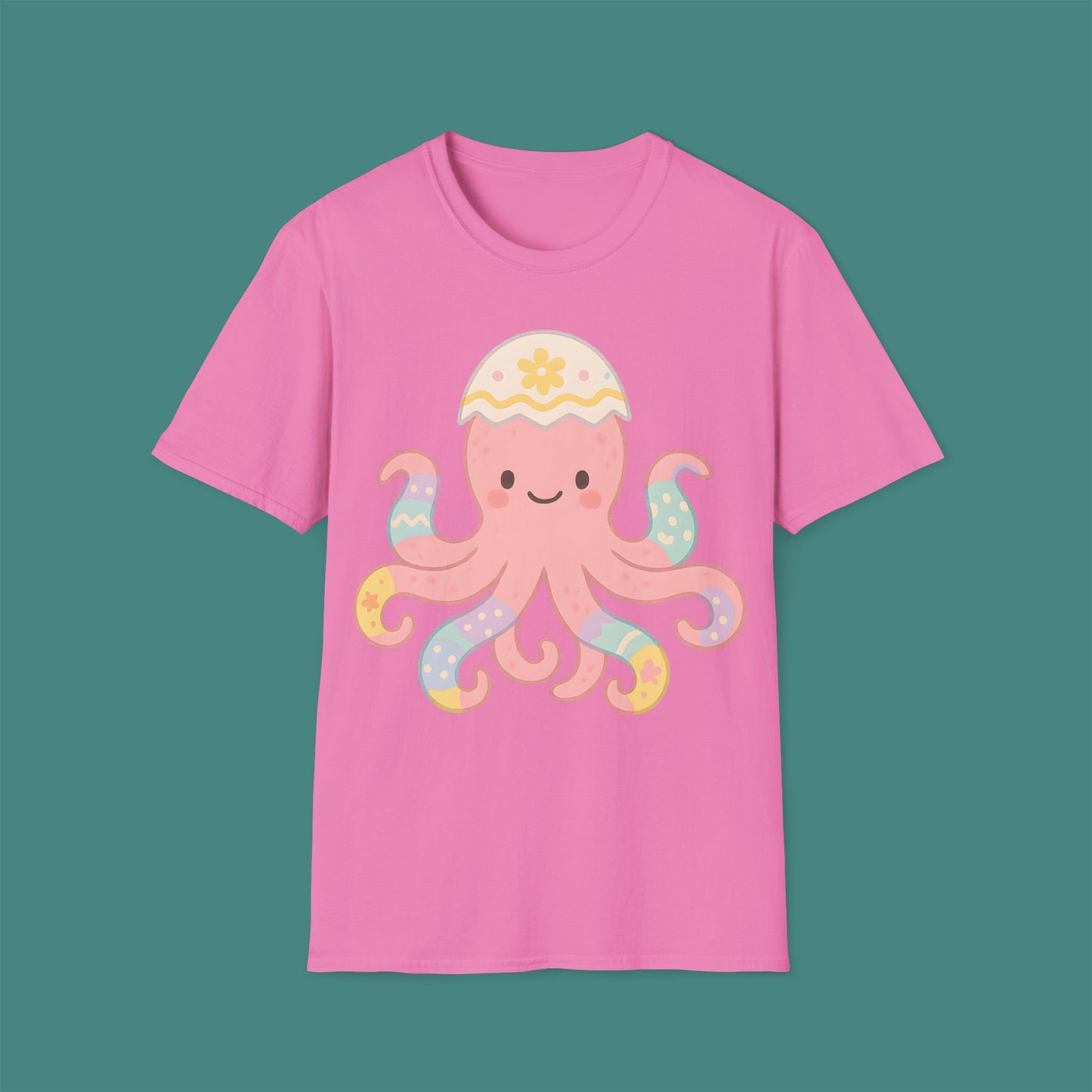 Easter Octopus Unisex T-Shirt