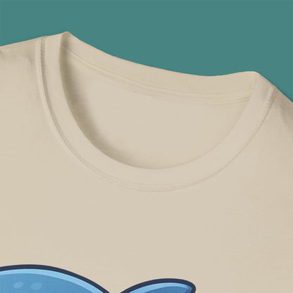 Cartoon Cute Shark Unisex T-Shirt