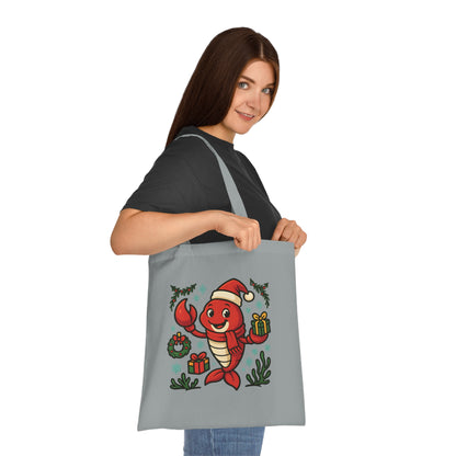 Christmas Lobster Tote Bag