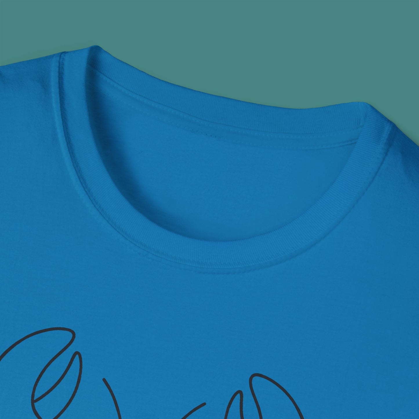 Minimalist Line Art Lobster Unisex T-Shirt