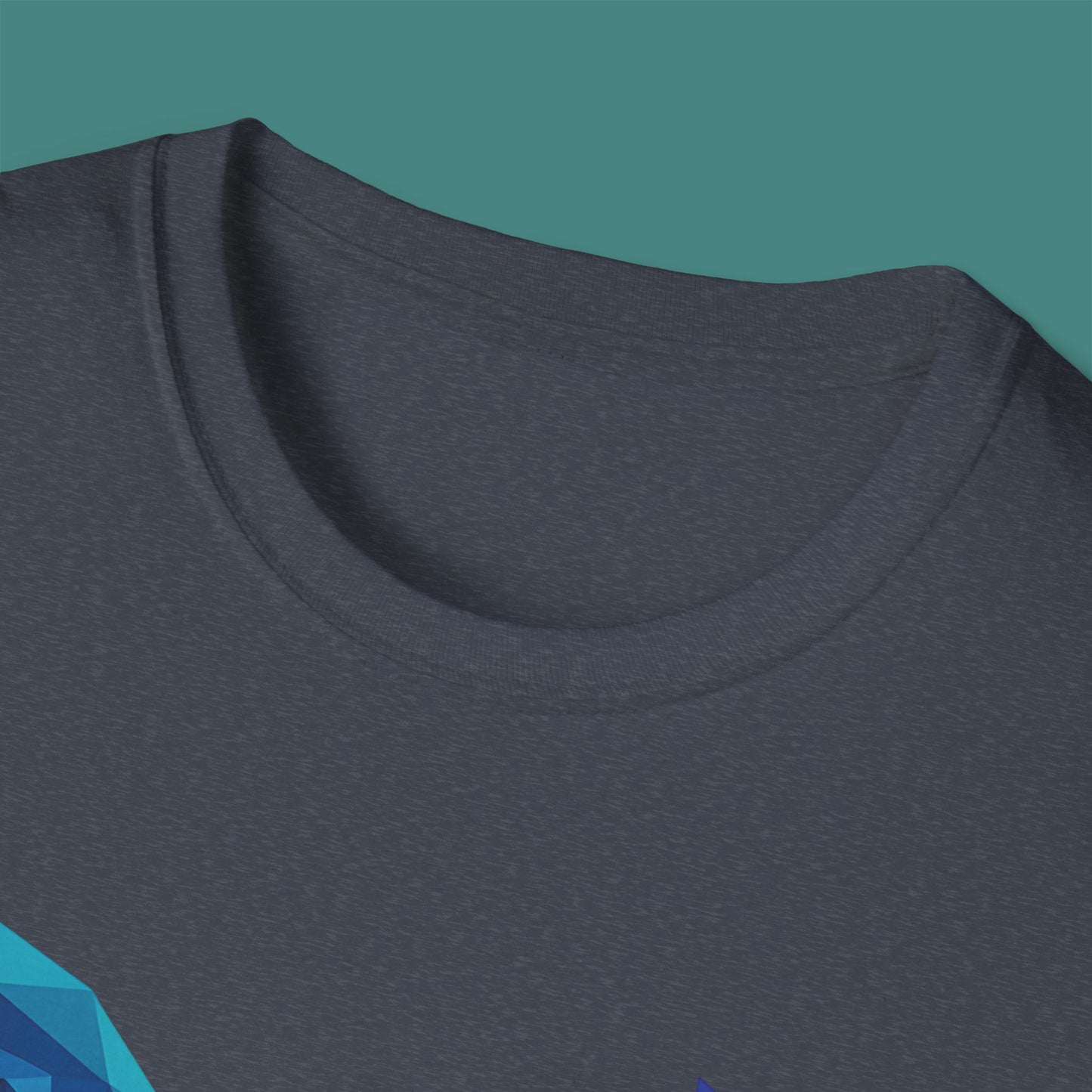 Geometric Polygon Whale Unisex T-Shirt