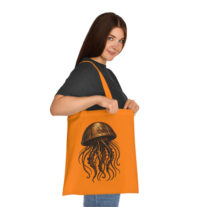 Steampunk Mechanical Jellyfish Tote Bag