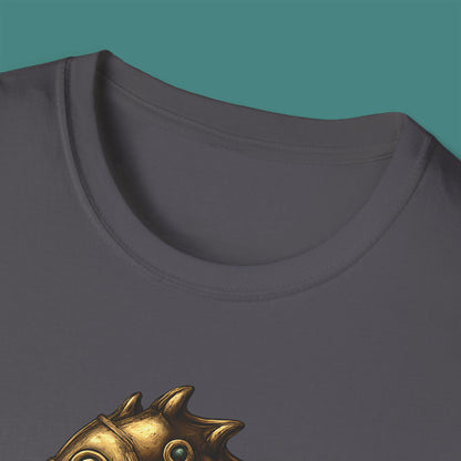 Steampunk Mechanical Seahorse Unisex T-Shirt