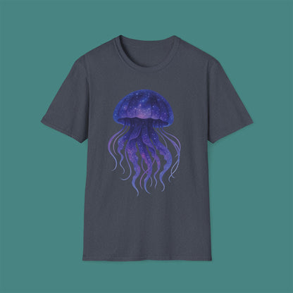 Cosmic Galaxy Jellyfish Unisex T-Shirt