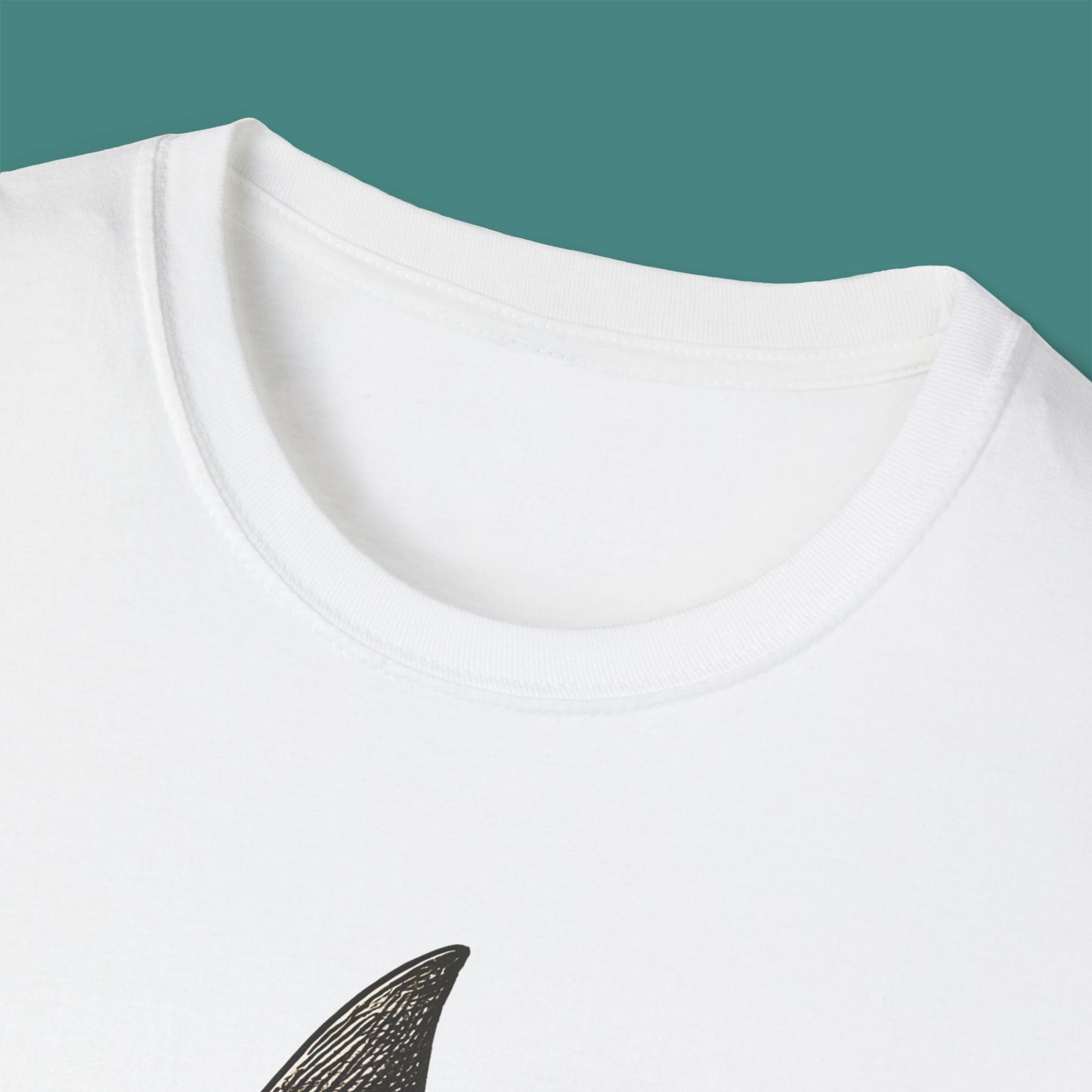 Vintage Etching Shark Unisex T-Shirt