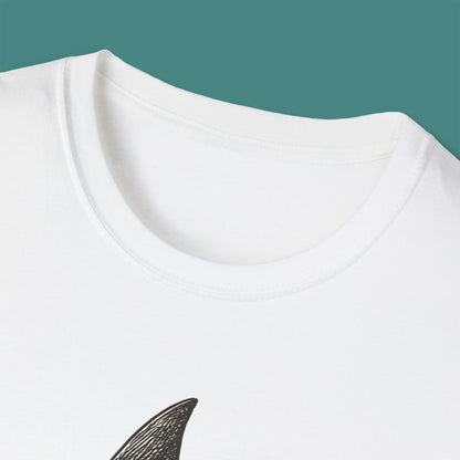 Vintage Etching Shark Unisex T-Shirt