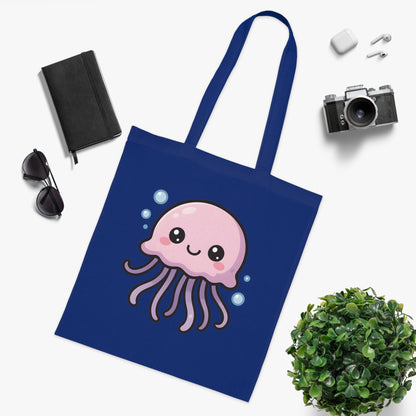 Cartoon Cute Jellyfish Tote Bag