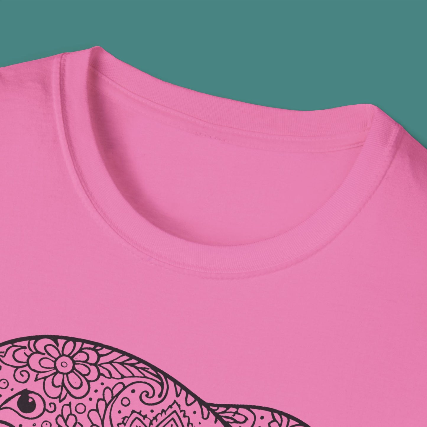 Intricate Mandala Dolphin Unisex T-Shirt