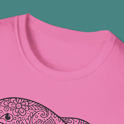 Intricate Mandala Dolphin Unisex T-Shirt