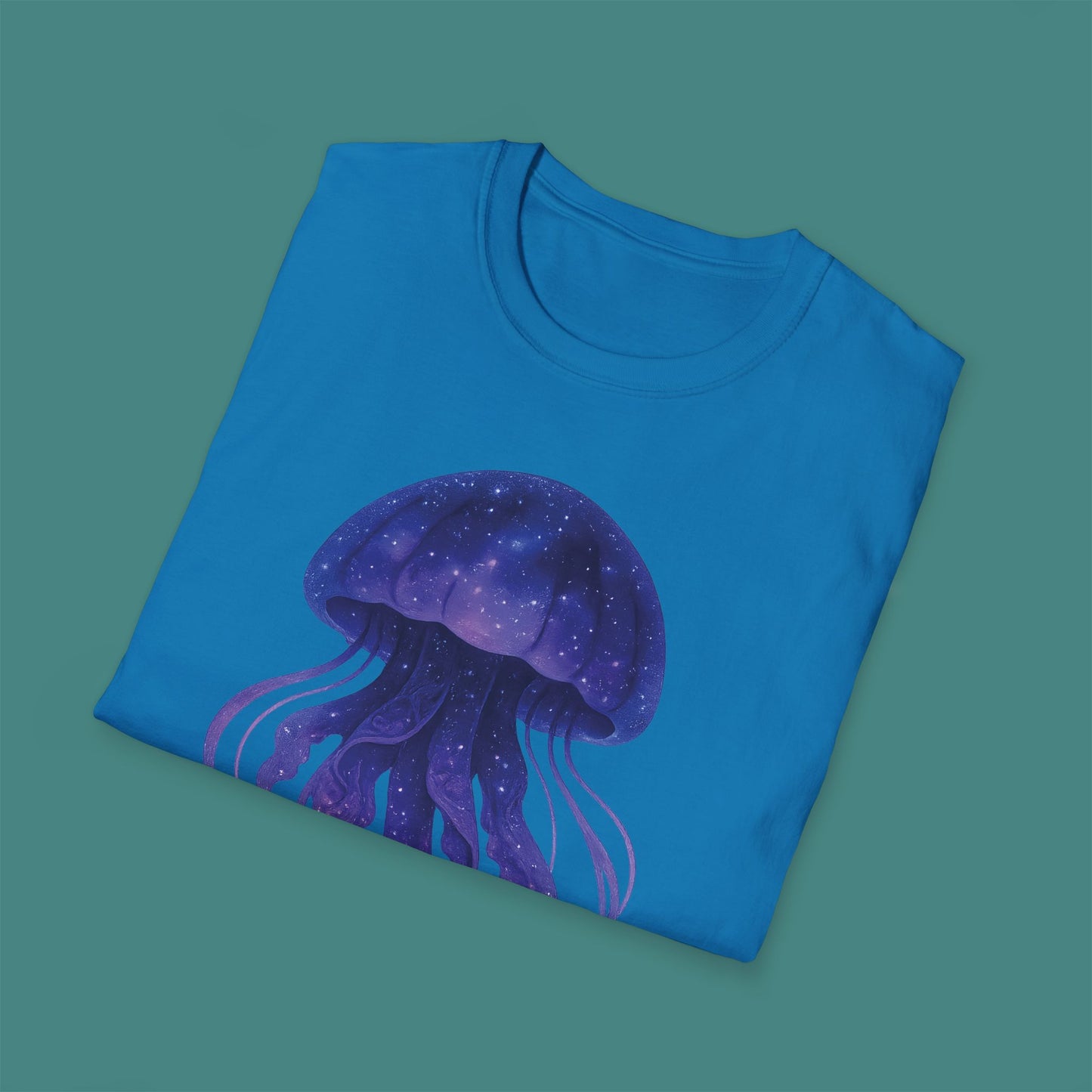 Cosmic Galaxy Jellyfish Unisex T-Shirt