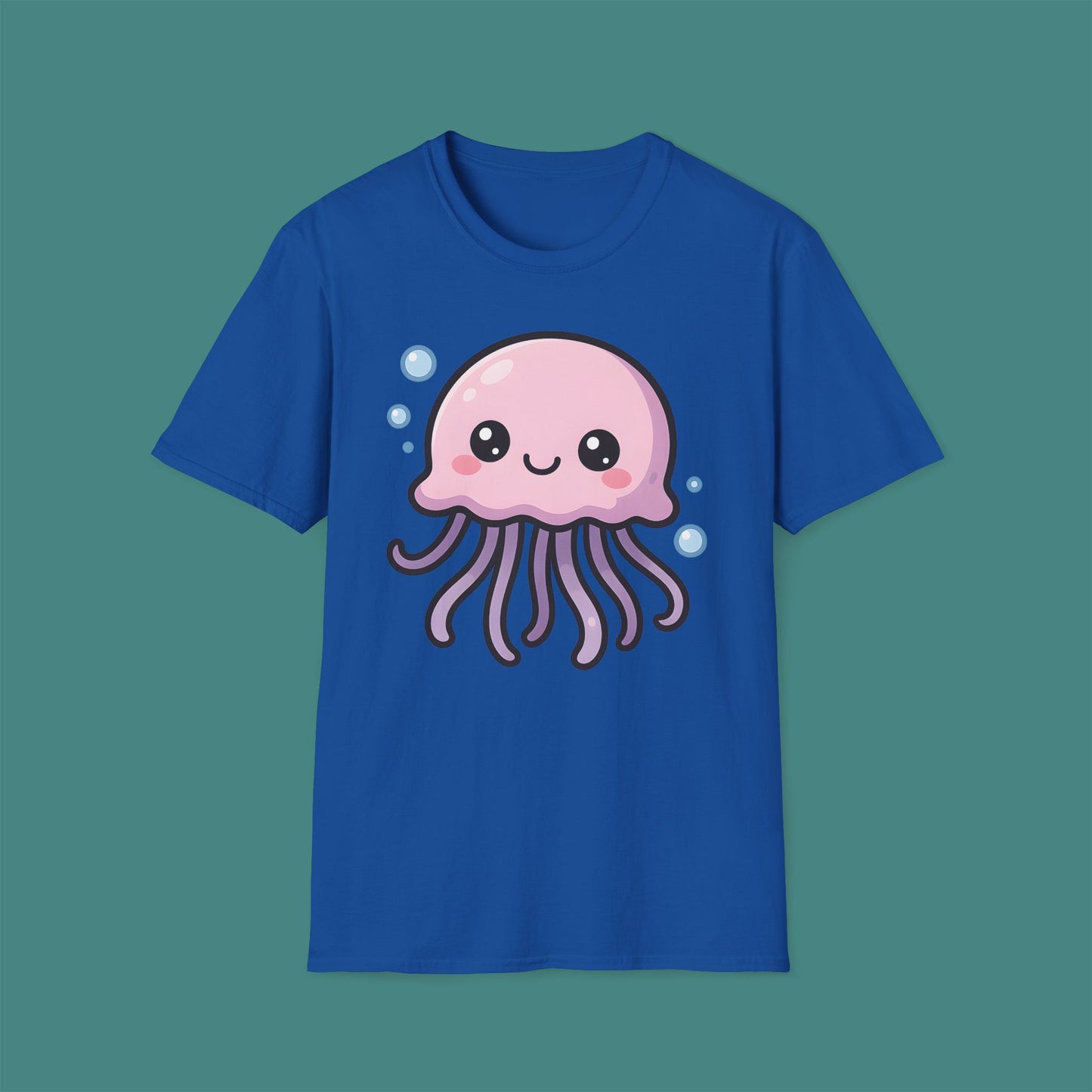 Cartoon Cute Jellyfish Unisex T-Shirt
