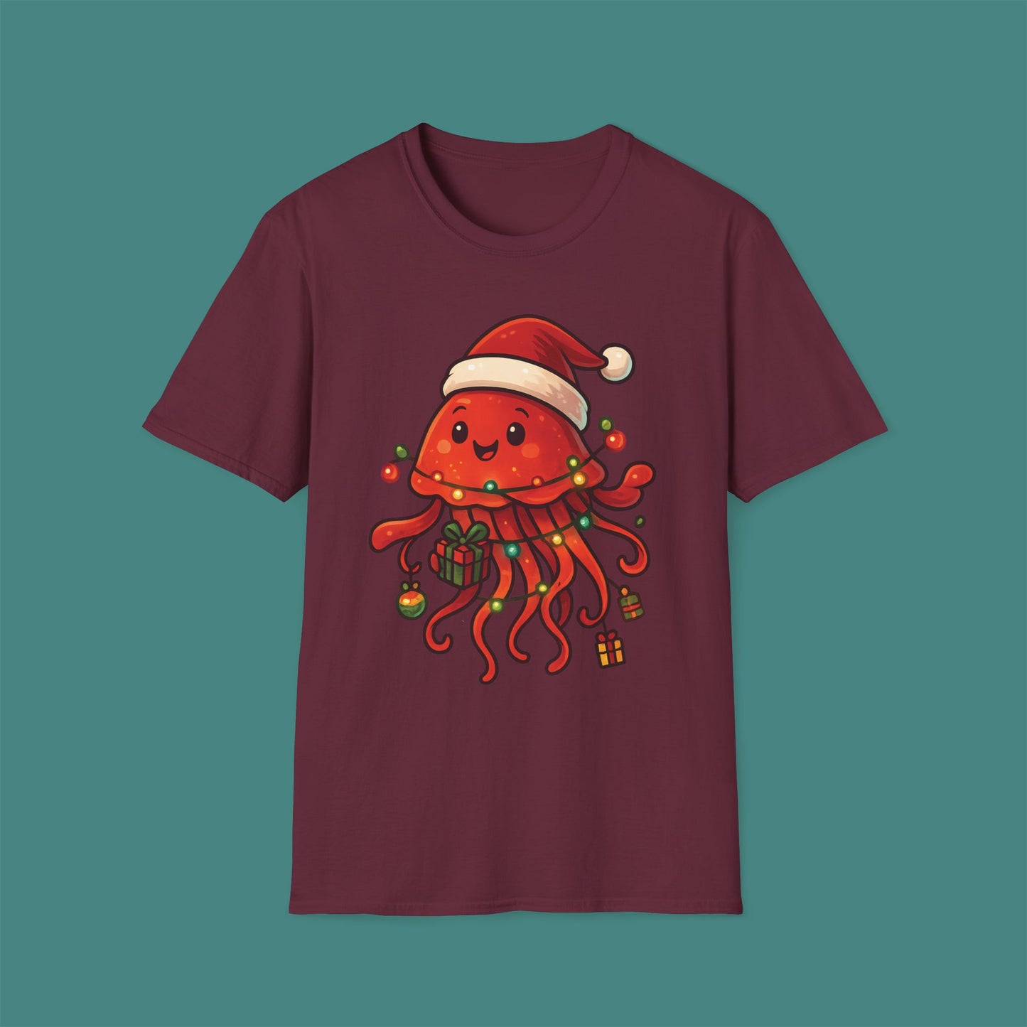 Christmas Jellyfish Unisex T-Shirt