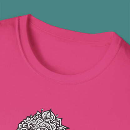 Intricate Mandala Seahorse Unisex T-Shirt