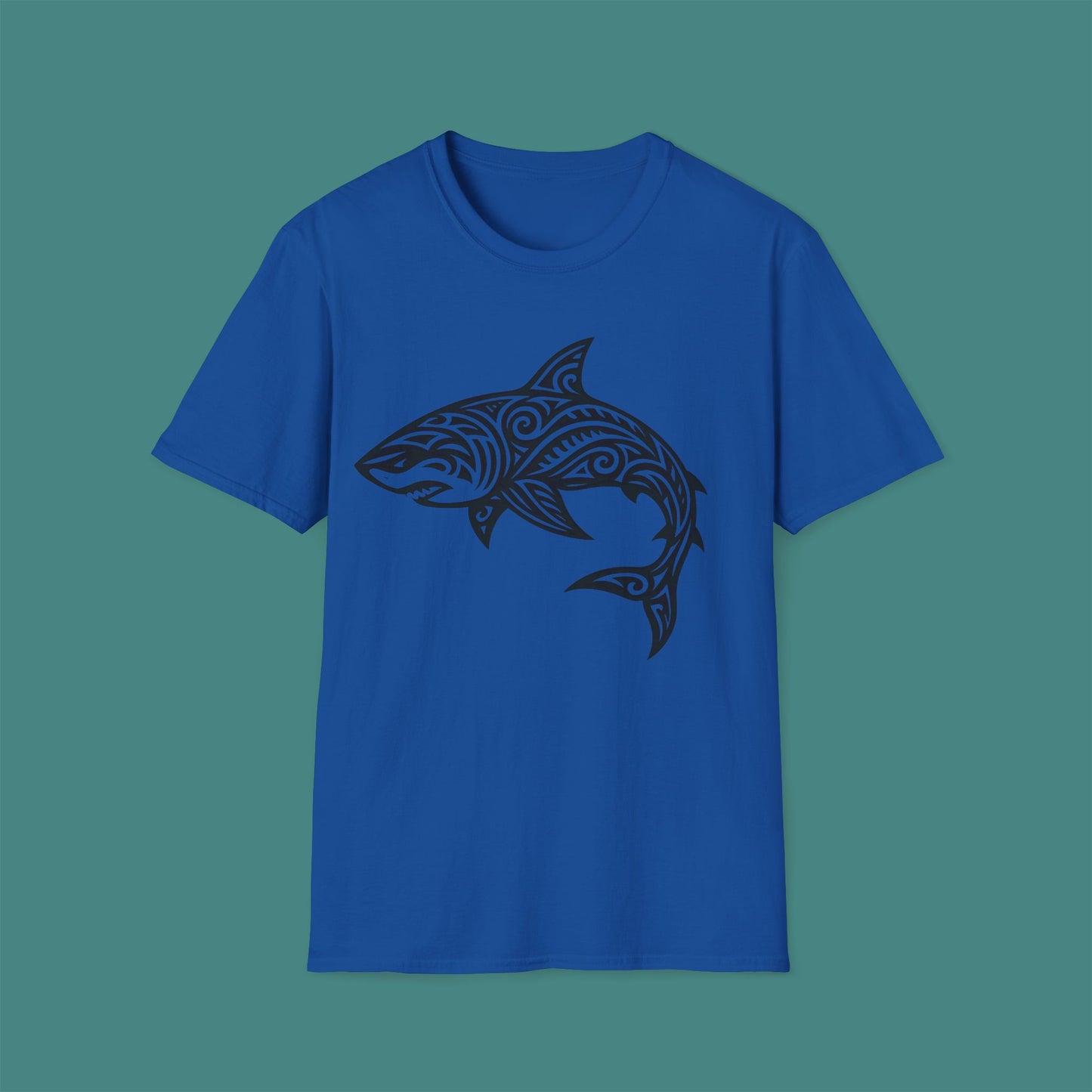 Tribal Tattoo Shark Unisex T-Shirt