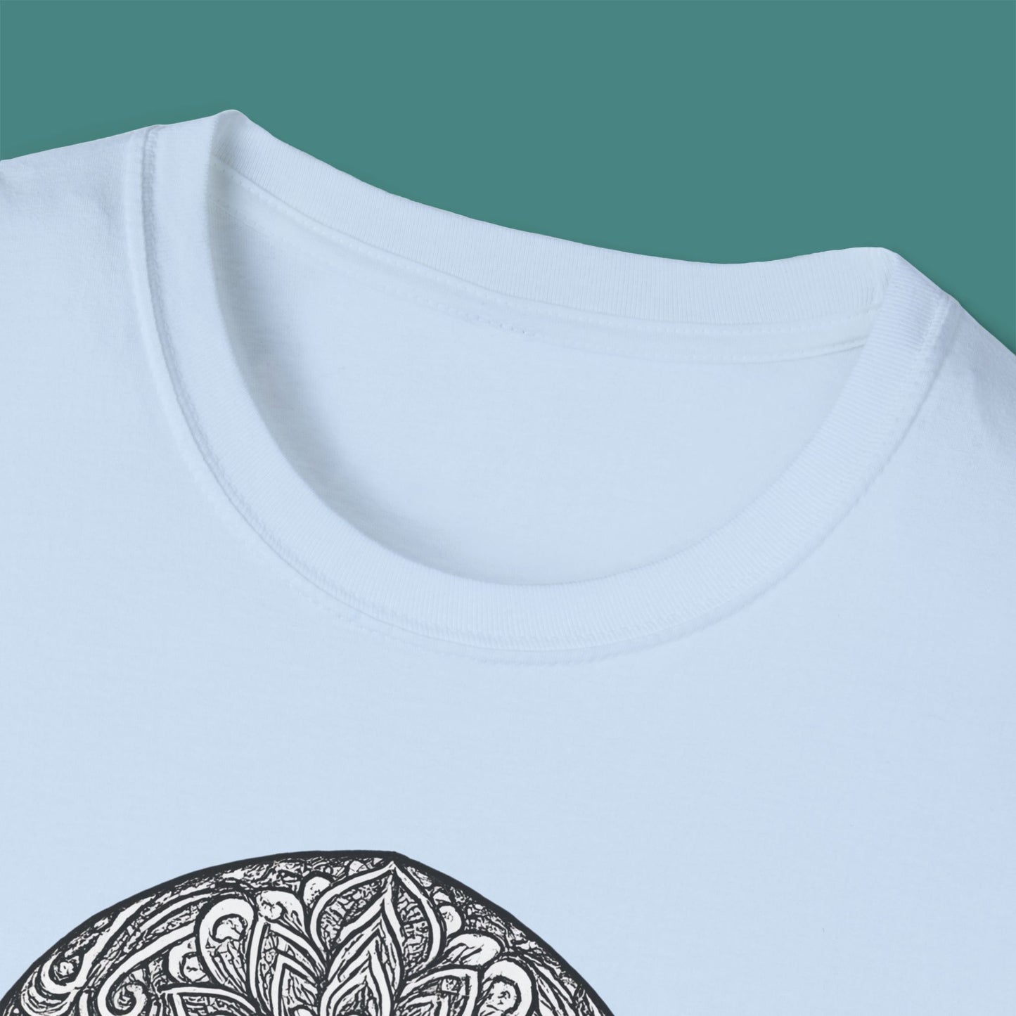 Intricate Mandala Jellyfish Unisex T-Shirt