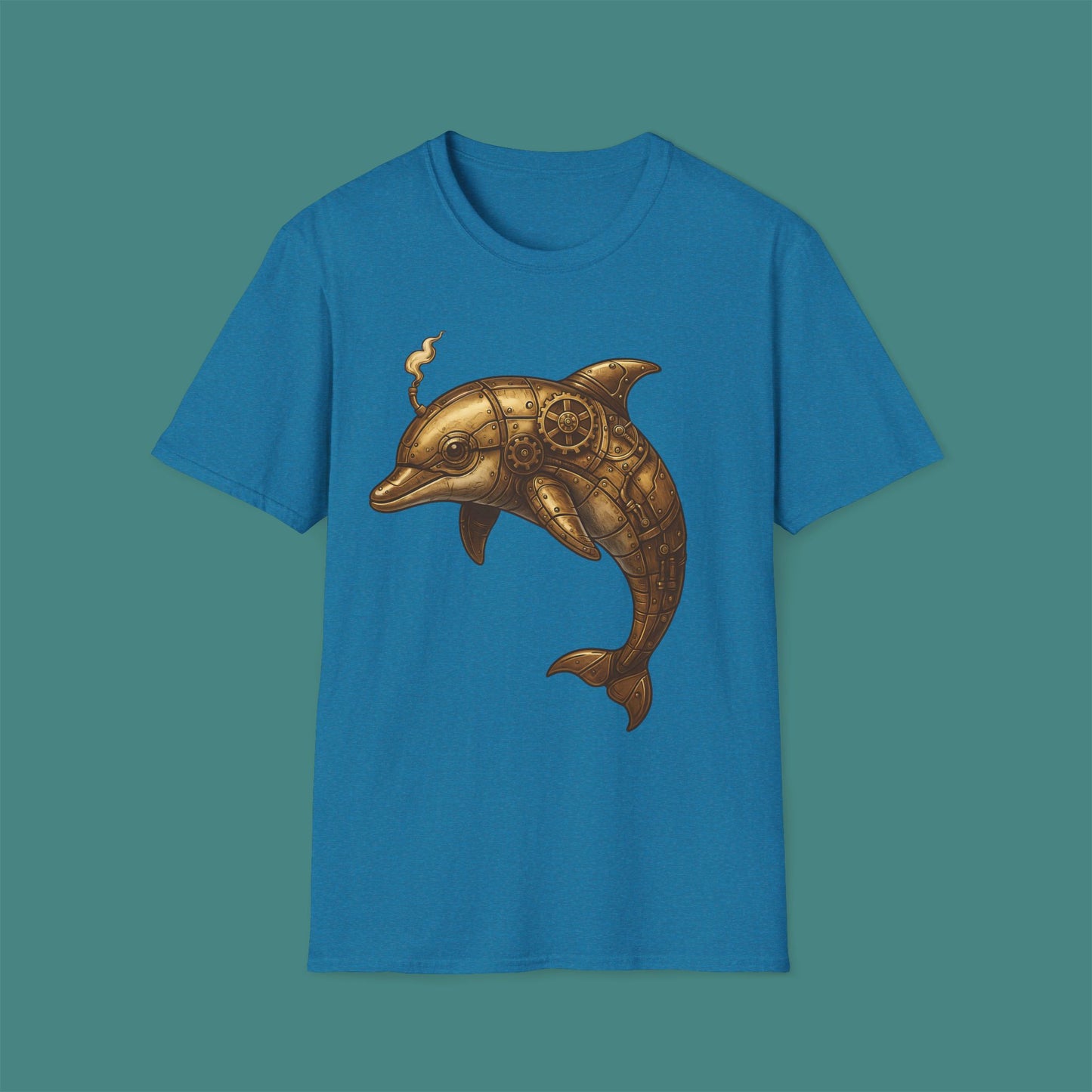 Steampunk Mechanical Dolphin Unisex T-Shirt