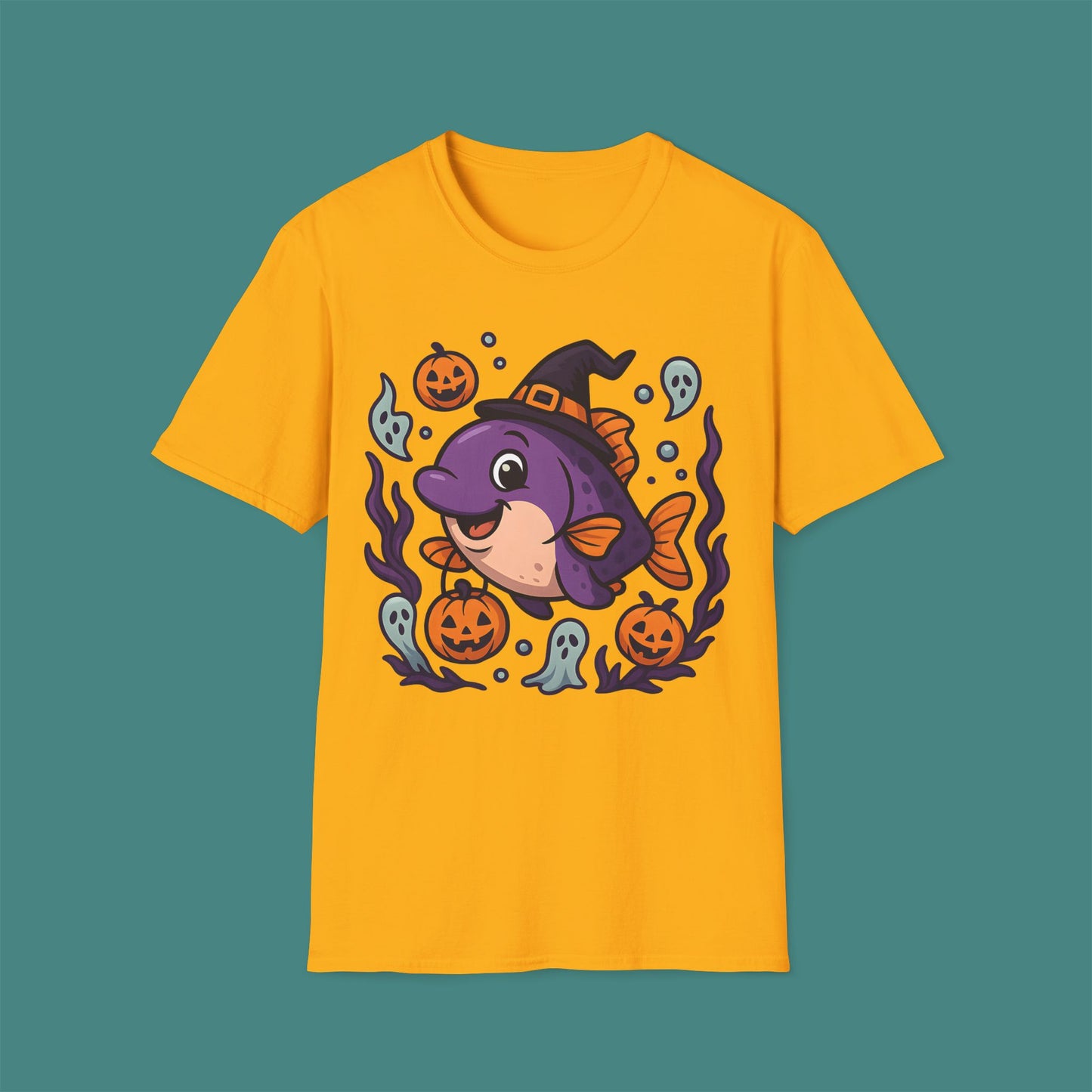 Halloween Fish Unisex T-Shirt