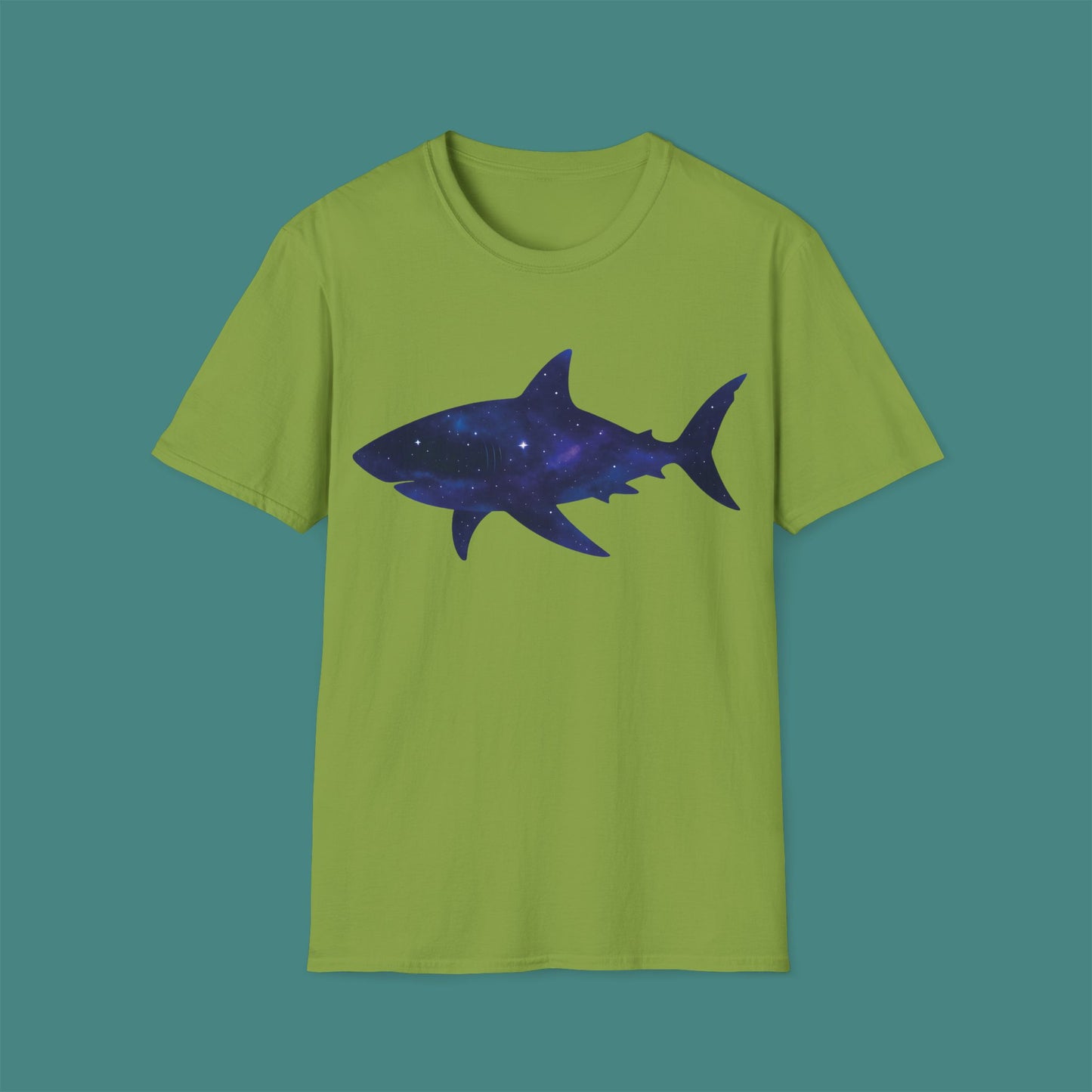 Cosmic Galaxy Shark Unisex T-Shirt