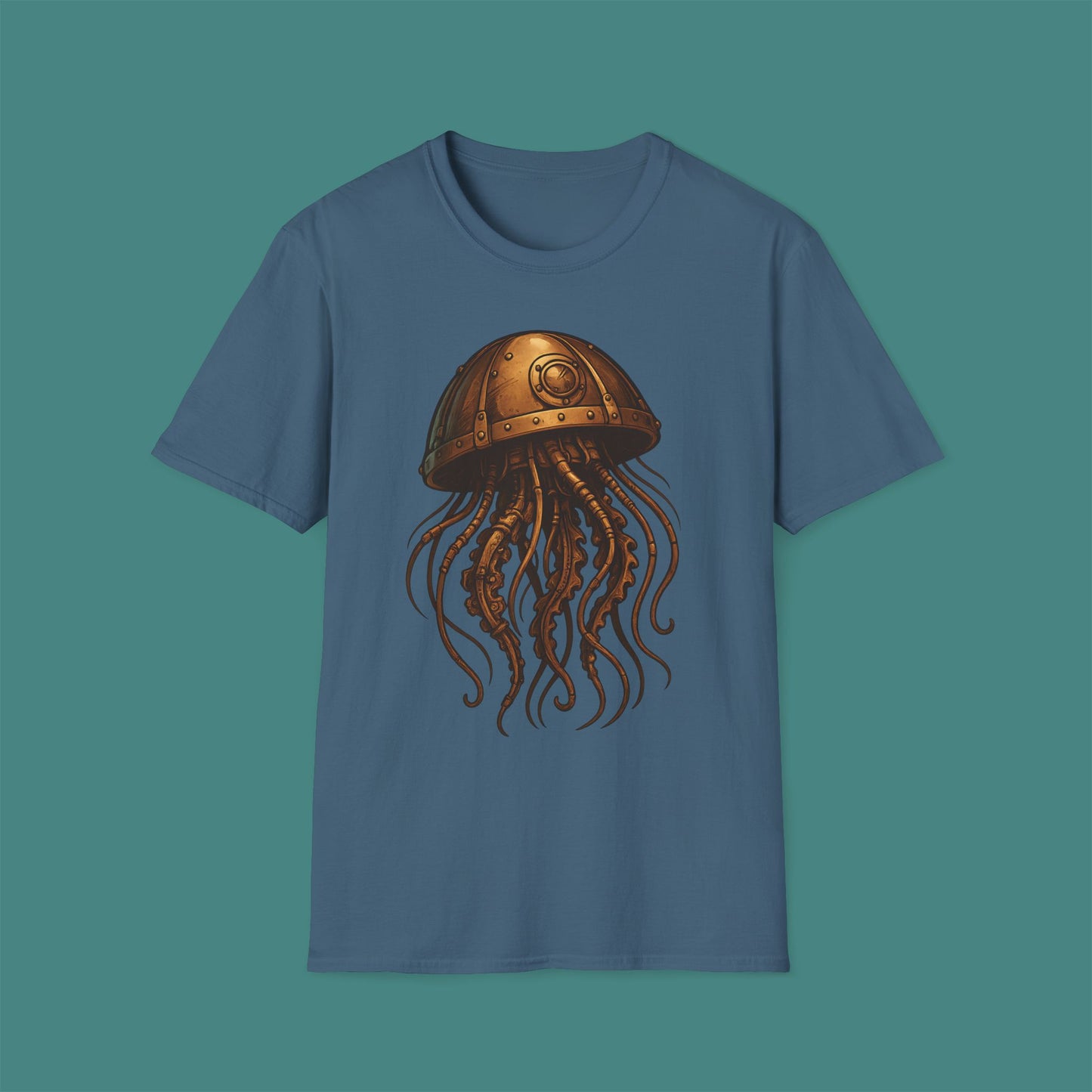 Steampunk Mechanical Jellyfish Unisex T-Shirt