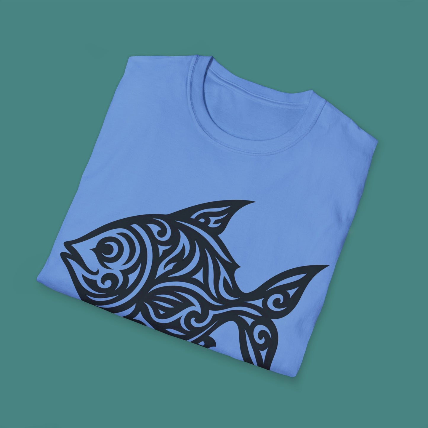 Tribal Tattoo Fish Unisex T-Shirt