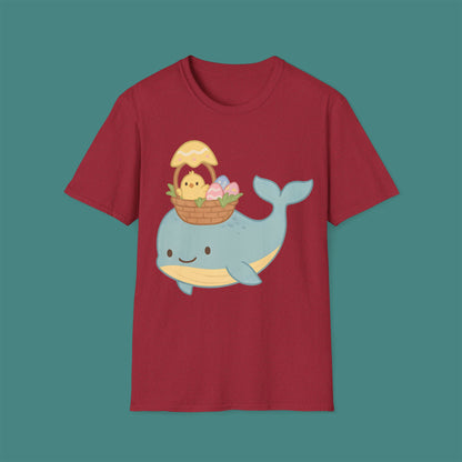 Easter Whale Unisex T-Shirt