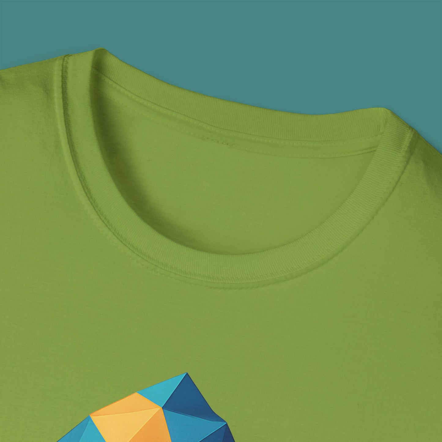 Geometric Polygon Seahorse Unisex T-Shirt