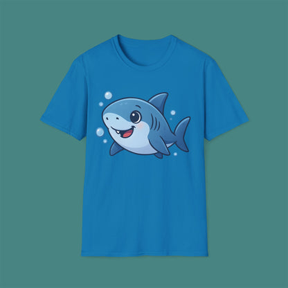Cartoon Cute Shark Unisex T-Shirt