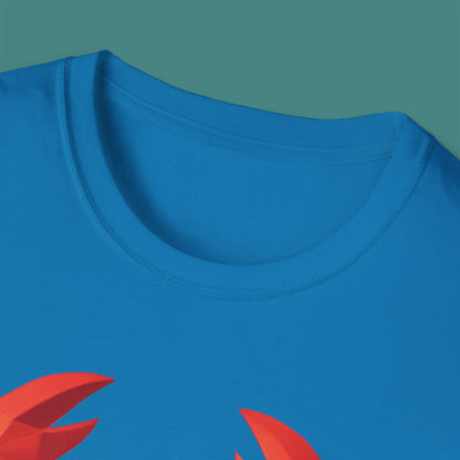 Geometric Polygon Crab Unisex T-Shirt