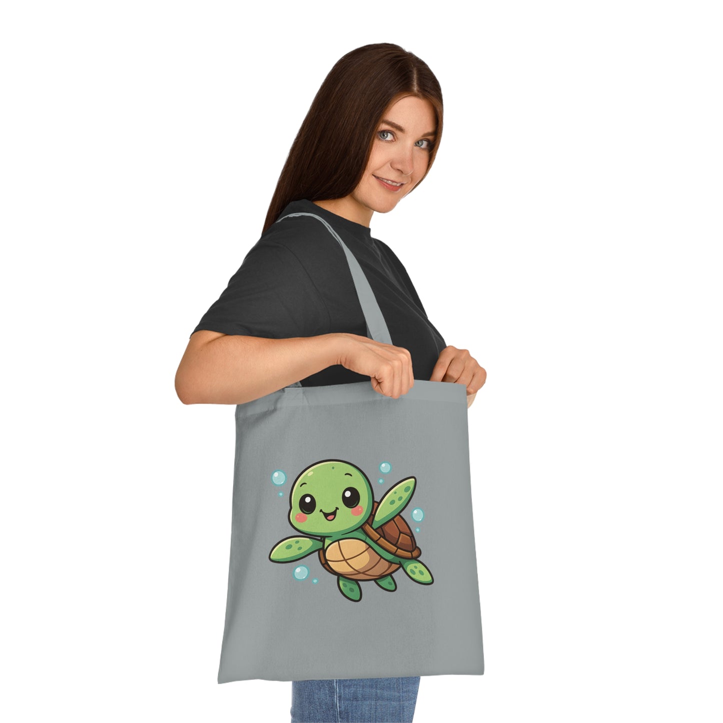 Cartoon Cute Turtle Tote Bag
