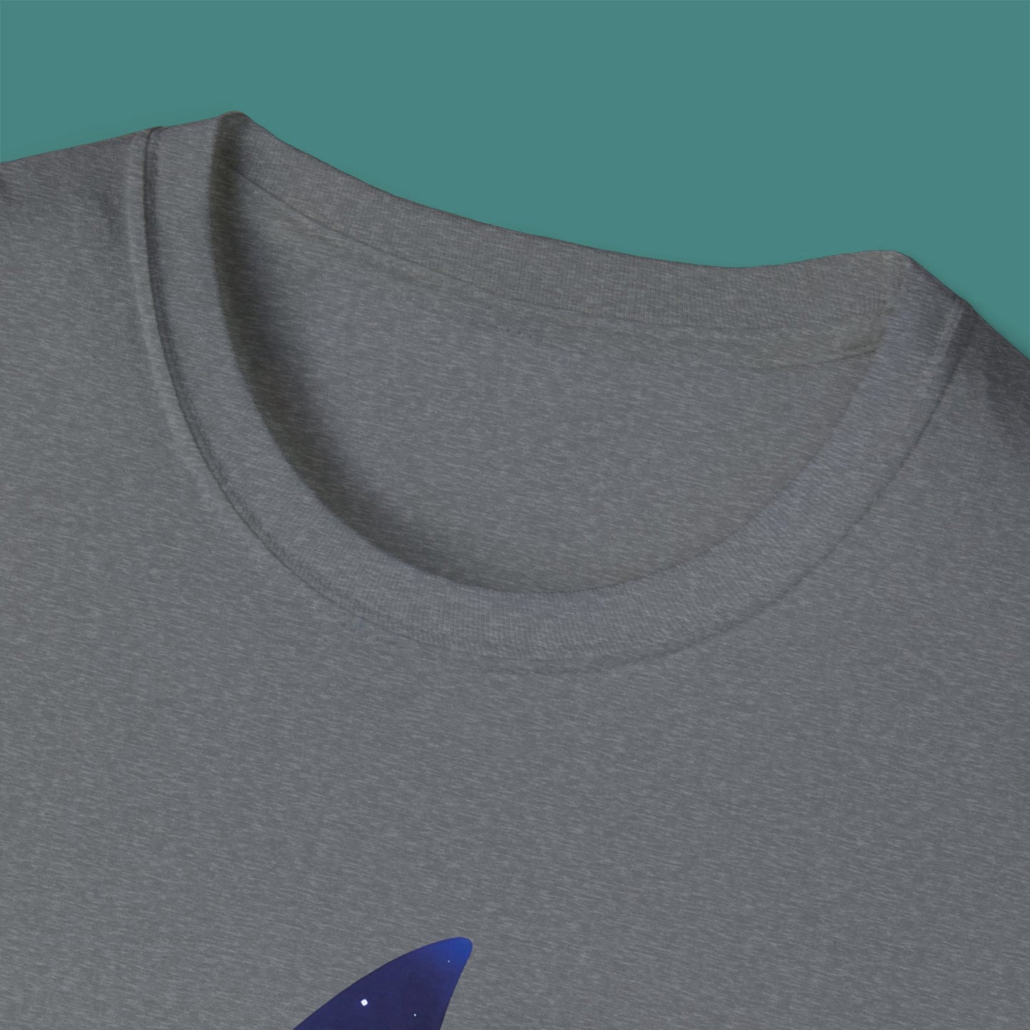 Cosmic Galaxy Shark Unisex T-Shirt