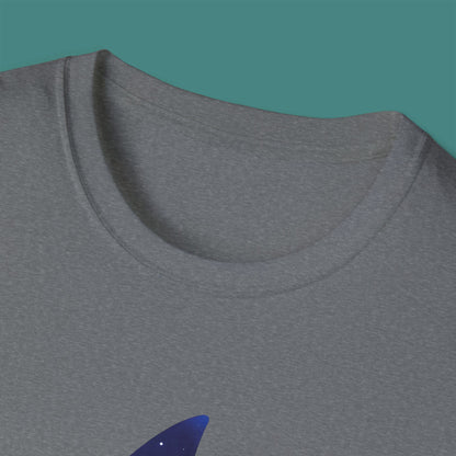 Cosmic Galaxy Shark Unisex T-Shirt